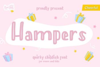Hampers - Quirky Childish Font