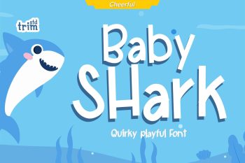 Baby Shark - Quirky Playful Font