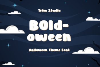 Bold-oween - Halloween Font