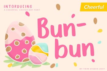 Bunbun - Playful Display Font