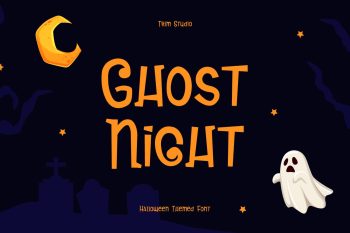 Ghost Night - Halloween Theme Font