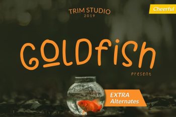Goldfish - Whimsical Display Font