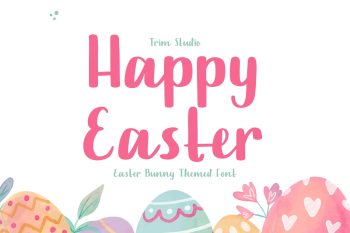 Happy Easter Font