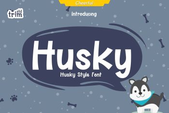 Husky - Playful Handwritten Display Font