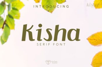 Kisha - Serif and Sans Font
