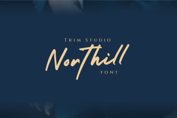 Northill - Signature Font