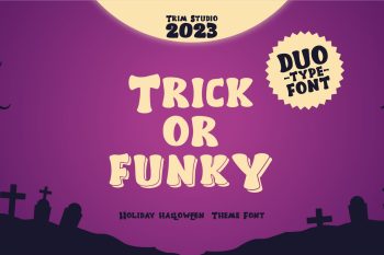 Tricky or Funky Halloween Theme