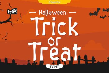 Trick or Treat - Favorite Halloween Display Font