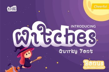 Witches - Cute and Quirky Display Font