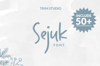 Sejuk - Sweet Happy Font