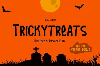 Trickytreats - Halloween Font